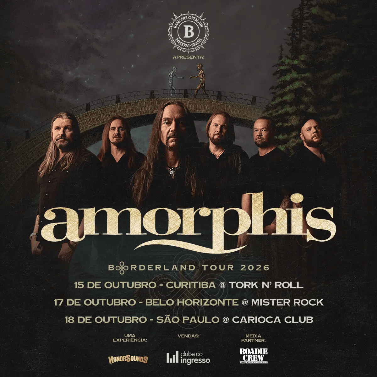 AMORPHIS TRAZ TURNÊ MUNDIAL ‘BORDERLAND’ AO BRASIL EM OUTUBRO